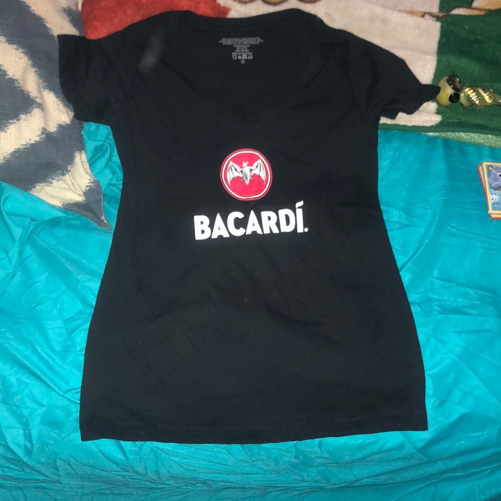 Womens V neck Bacardi T-shirt